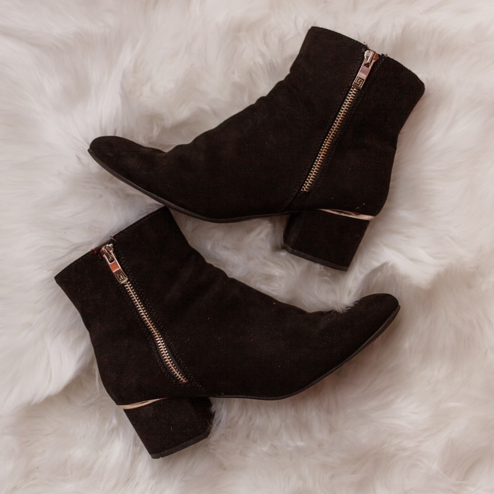 Women's Black Booties